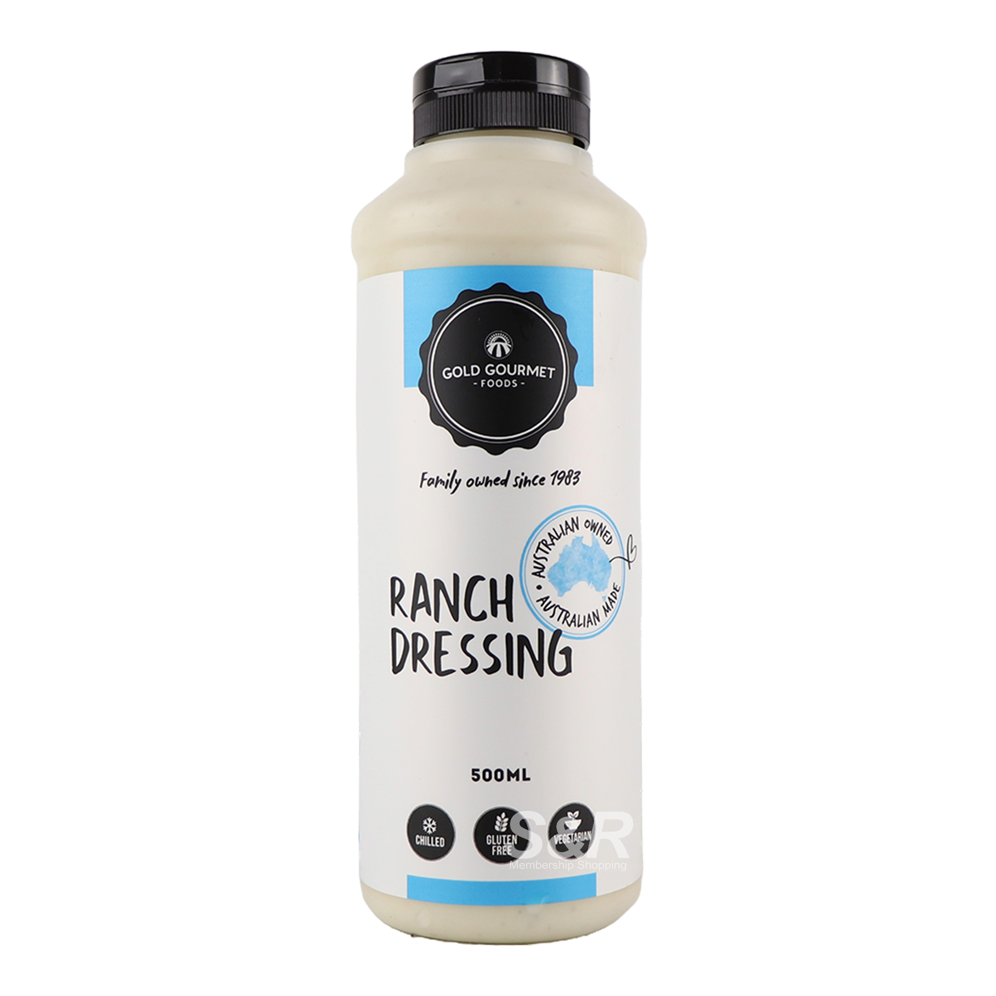 Gold Gourmet Foods Ranch Dressing 500mL Gold Gourmet Foods Ranch Dressing 500mL